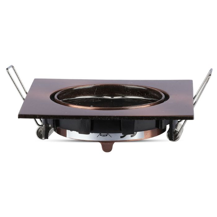 V-TAC Aro  cuadrado LED - Empotrable - GU10 - IP20 - Bronce-extra-8.webp
