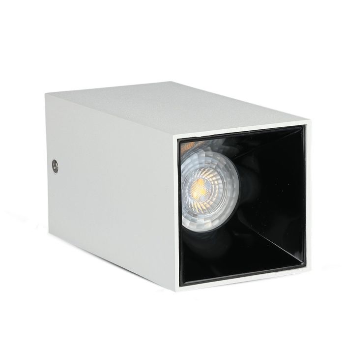 V-TAC Aro cuadrado LED - Accesorios de superficie - GU10 - IP20 - Blanco + Negro-extra-8.webp