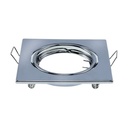 V-TAC Aro cuadrado LED - Empotrable - GU10 - IP20 - Cromo  - Pack de 2-extra-1.webp