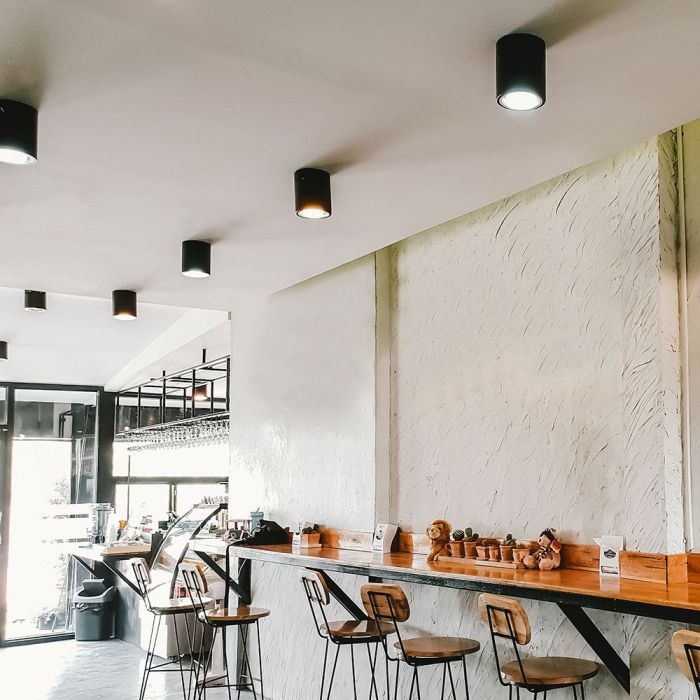 V-TAC Aro LED - Accesorios de superficie - GU10 - IP20 - Negro-extra-1.webp