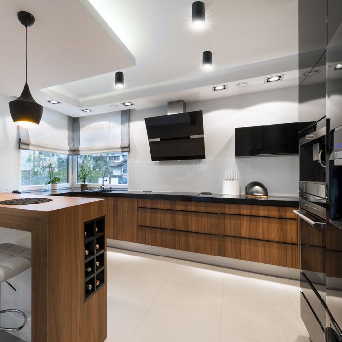 V-TAC LED Aro redondo - Accesorios de superficie - GU10 - IP20 - Negro + Oro-extra-1.webp