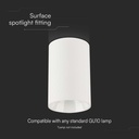 V-TAC LED Dicroica - Accesorios de superficie - GU10 - IP20 - Blanco-extra-3.webp