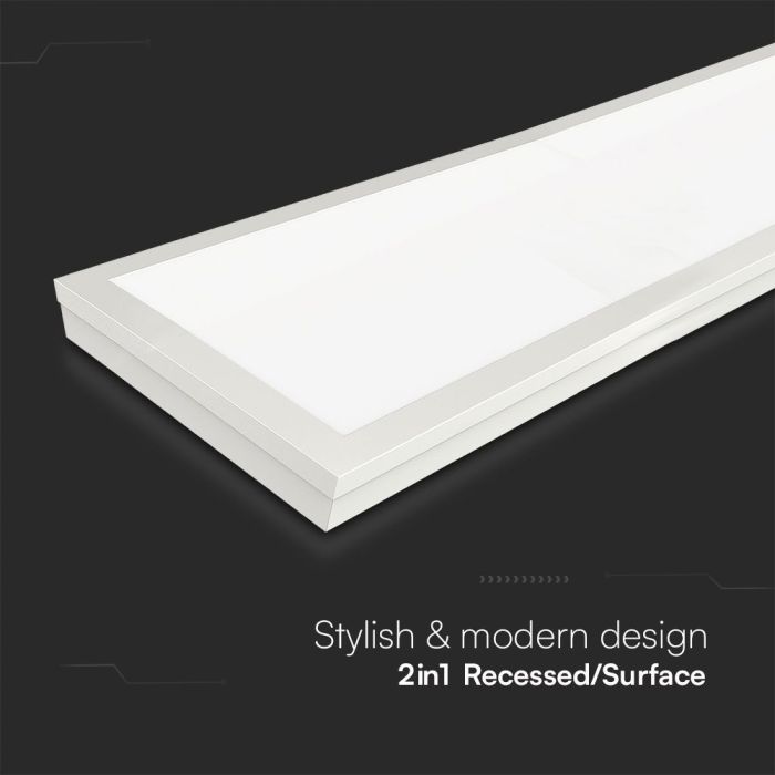 Paneles LED 2 en 1 V-TAC - Samsung - 120lm/w - IP20 - Blanco - 40W - 4400 Lúmenes - 6500K-extra-6.webp