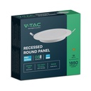 V-TAC LED Mini Panel - Samsung - Retroiluminado Empotrado - IP20 - Blanco - 18W- 1980 Lúmenes - 4000K-extra-6.webp