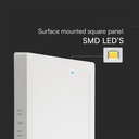 Mini panel LED V-TAC - Samsung - Superficie retroiluminada - IP20 - Blanco - 6W- 660 Lúmenes - 3000K-extra-4.webp