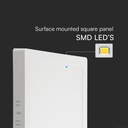 Mini panel LED V-TAC - Samsung - Superficie retroiluminada - IP20 - Blanco - 18W- 1850 Lúmenes - 3000K-extra-4.webp