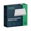 Mini panel LED V-TAC - Superficie retroiluminada - IP20 - Cuerpo blanco - 24W- 2640 Lúmenes - 4000K-extra-6.webp