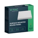 Mini panel LED V-TAC - Superficie retroiluminada - IP20 - Cuerpo blanco - 24W- 2640 Lúmenes - 6500K-extra-6.webp