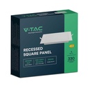 V-TAC LED Mini Panel - Superficie Retroiluminada - IP20 - Cuerpo Blanco - 3W - 330 Lumens - 6500K-extra-6.webp