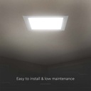 V-TAC LED Mini Panel - Retroiluminado Empotrado - IP20 - Cuerpo Blanco - 6W- 660 Lúmenes - 6500K-extra-5.webp