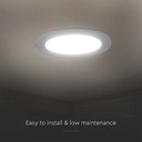 V-TAC LED Mini Panel - Retroiluminado Empotrado - IP20 - Blanco - 12W - 1200 Lumens - 3000K-extra-5.webp