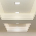 Mini panel LED cuadrado V-TAC - Serie Premium - IP20 - Blanco - 12W - 1160 Lúmenes - 6400K-extra-2.webp
