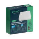 V-TAC LED Plafón cuadrado - Samsung - Sensor - IP44 - Blanco - 18W- 1830 Lumens - 4000K - 295MM-extra-9.webp