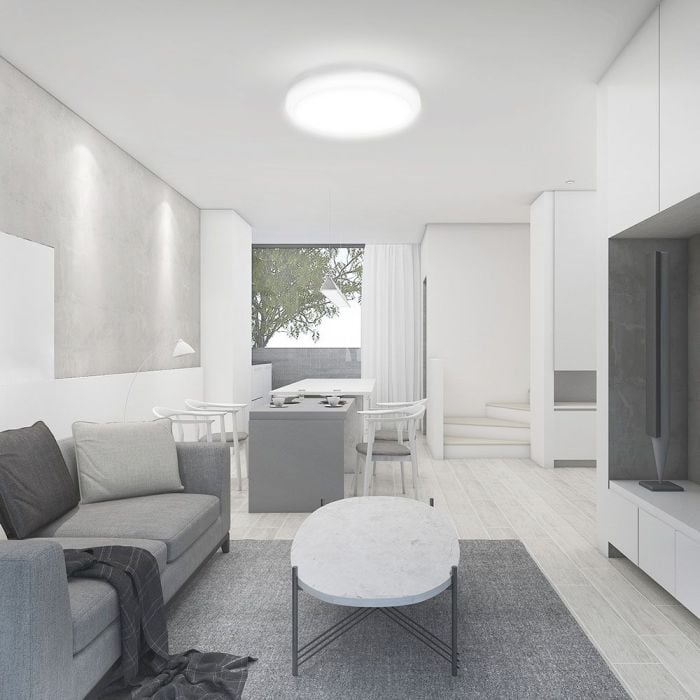 V-TAC LED Plafón redondo - Sensor - IP44 - Blanco - 18W- 1830 Lumens - 6500K-extra-1.webp