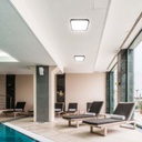 V-TAC LED Plafón cuadrado - Samsung - IP44 - Negro - 24W- 2500 Lumens - 6500K-extra-2.webp