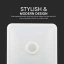 V-TAC LED Luz Techo - Sensor PIR - Samsung - IP20 - Blanco - 12W - 1100 Lumens - 3IN1-extra-3.webp