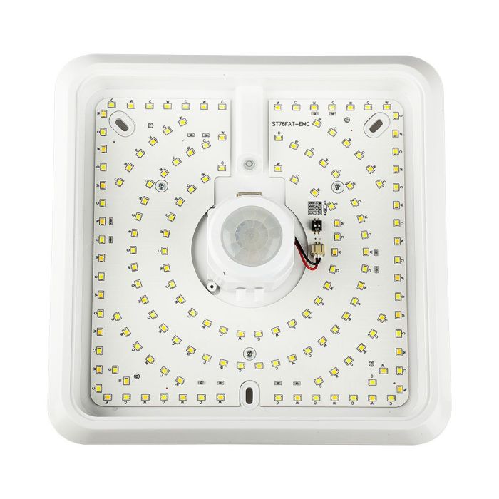 V-TAC LED Luz Techo - Sensor PIR - Samsung - IP20 - Blanco - 12W - 1100 Lumens - 3IN1-extra-11.webp
