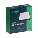 V-TAC LED Plafón cuadrado - IP44 - Negro - 18W - 1800 Lumens - 3000K - 225MM-extra-7.webp