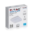 Plafón cuadrado LED  V-TAC - Samsung - sin recorte - 300mm - IP44 - Blanco - 25W - 2500 Lumens - 3000K-extra-5.webp