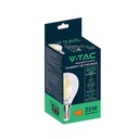 Bombilla LED V-TAC - 100lm/w - Golf - Soporte E14 - IP20 - Transparente - 4W- 600 Lumens - 4000K-extra-6.webp