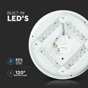 Plafón redondo LED V-TAC  - Interruptor de cambio de color - IP20 - Blanco - 36W - 2160 Lúmenes - 3 en 1-extra-6.webp