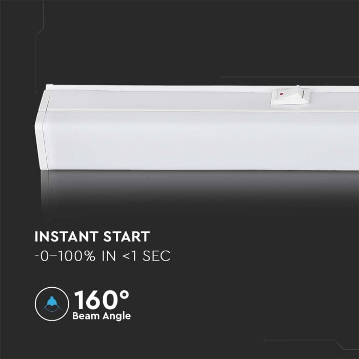 V-TAC Regleta LED T5 Integrada - Samsung - IP20 - Blanca - 4W - 400 Lúmenes - 6500K-extra-10.webp