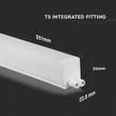 V-TAC Regleta LED T5 Integrada - Samsung - IP20 - Blanca - 7W- 700 Lumens - 4000K-extra-2.webp
