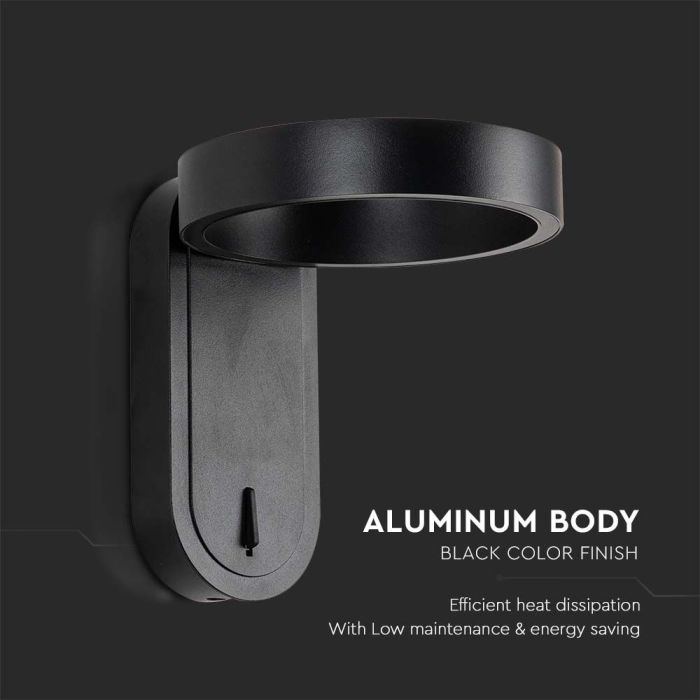 Aplique LED Giratorio V-TAC - IP20 - Cuerpo Blanco - 5W- 600 Lumens - 3000K + 4000K-extra-6.webp