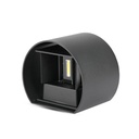 Aplique LED Redondo V-TAC - Bridgelux - IP65 Estanco - Negro - 5W - 700 Lumens - 3000K-extra-1.webp