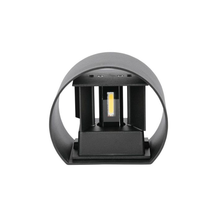 Aplique LED Redondo V-TAC - Bridgelux - IP65 Estanco - Negro - 5W - 700 Lumens - 3000K-extra-4.webp