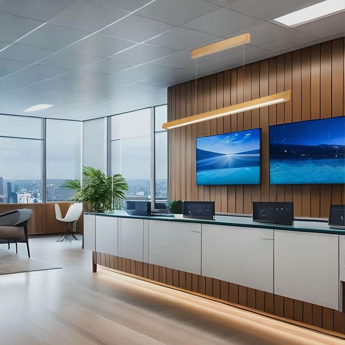 V-TAC LED Luz Lineal - Samsung - IP20 - Oro - 36W- 2880 Lumens - 3IN1-extra-1.webp