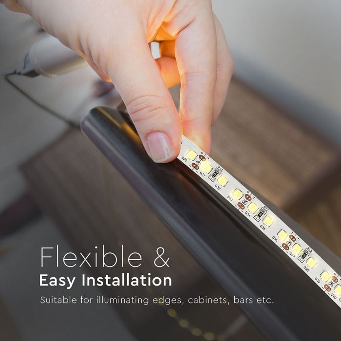 Tira de luz LED V-TAC - Samsung - IP20 - 6500K - Precio/1m (5m Rollo)-extra-8.webp