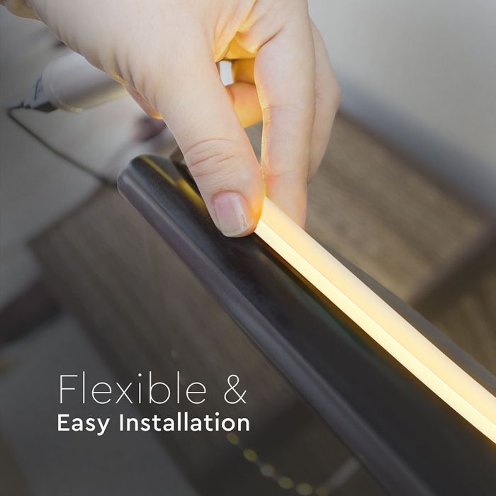 V-TAC Tira de Luz LED - Backlite Neon Flex - IP65 Impermeable - 4000K - Precio/1m (Rollo 10m)-extra-5.webp