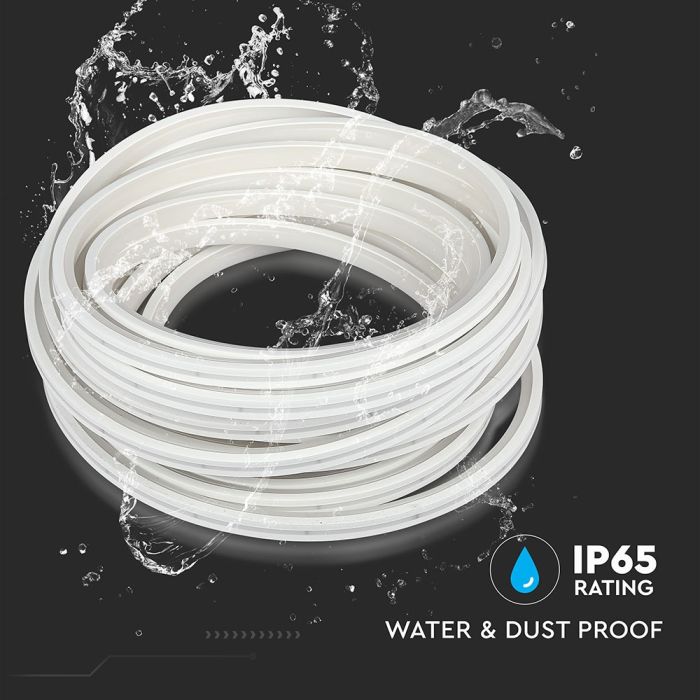 V-TAC Tira de Luz LED - Backlite Neon Flex - IP65 Impermeable - 4000K - Precio/1m (Rollo 10m)-extra-6.webp