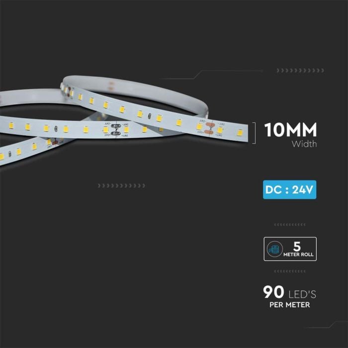V-TAC Tira de Luz LED - 200lm/w - IP20 - 6400K - Precio/1m (5m Rollo)-extra-7.webp
