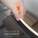 Tira de luz LED V-TAC - IP65 Impermeable - 3000K - Precio/1m (5m Rollo)-extra-8.webp