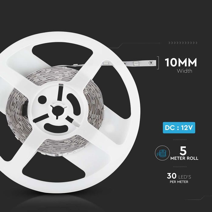 V-TAC Tira de Luz LED - IP20 - RGB - Precio/1m (5m Rollo)-extra-9.webp
