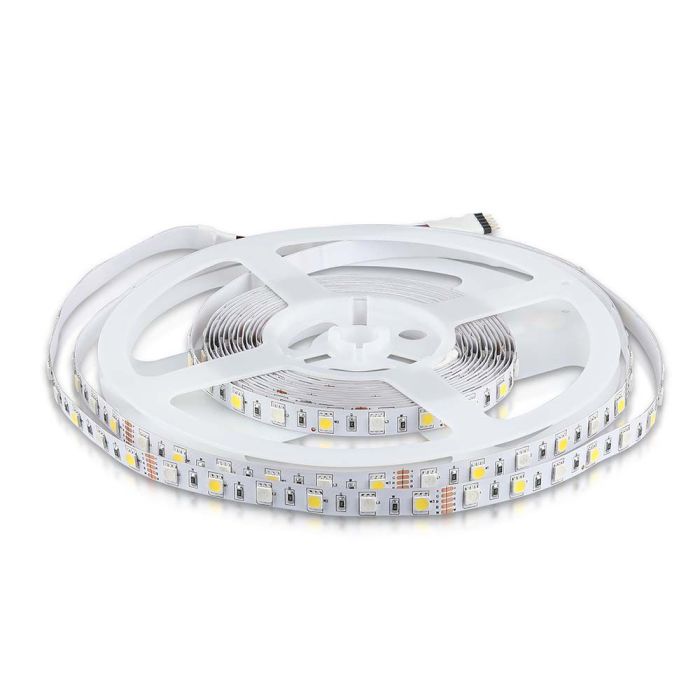 Tira de luz LED V-TAC - IP20 - RGB+3000K - Precio/1m (5m Rollo)-extra-1.webp