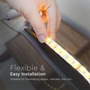 Tira de luz LED V-TAC - IP65 Impermeable - 3IN1+RGB - Precio/1m (5m Rollo)-extra-6.webp