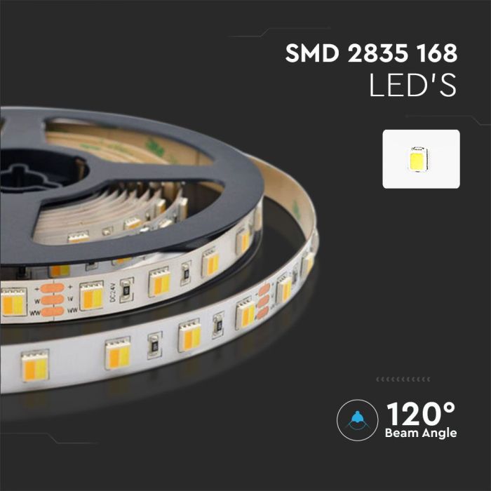 Tira de luz LED V-TAC - IP20 - 3IN1 - Precio/1m (5m Rollo)-extra-4.webp
