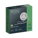 Tira de luz LED V-TAC - 220V - IP65 Impermeable - 6500K - Rollo de 10m-extra-9.webp