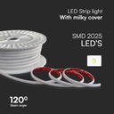 Tira de luz LED V-TAC - 220V - IP65 Impermeable - 4000K - Rollo de 50m-extra-4.webp