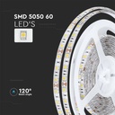 Tira de luz LED V-TAC - IP65 Impermeable - 4000K - Precio/1m (5m Rollo)-extra-5.webp