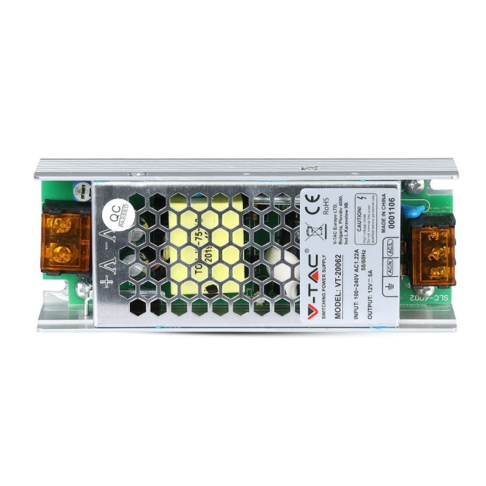 Tiras de luz LED V-TAC - Accesorios - Fuente de alimentación metálica - IP44 - 60W-extra-4.webp