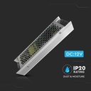 Tiras de luz LED V-TAC - Accesorios - Fuente de alimentación metálica - IP44 - 150W-extra-2.webp
