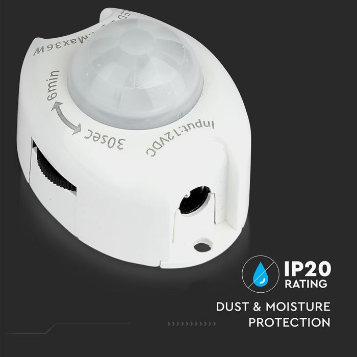 V-TAC Tiras de Luz LED - Accesorios - Sensor de Luz de Cama - IP20 - Blanco-extra-2.webp