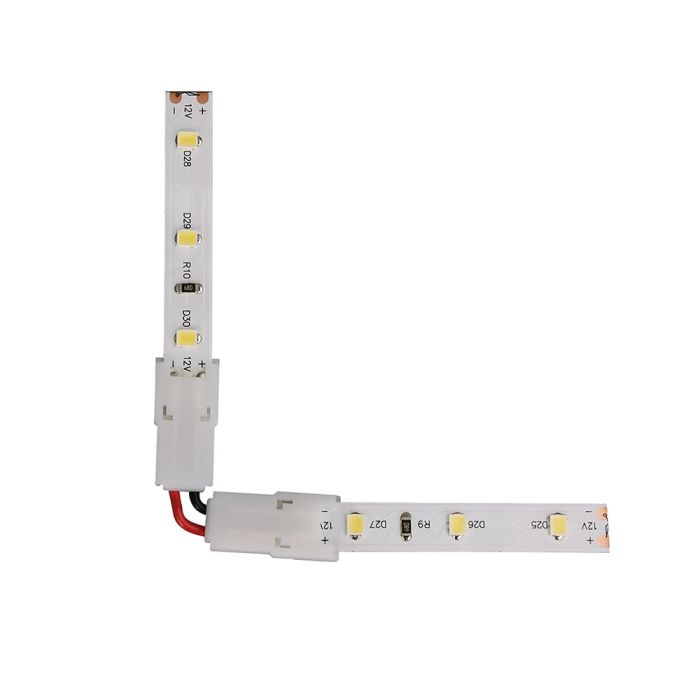 Tiras de luz LED V-TAC - Accesorios - Forma de L - Conector - 8MM-extra-1.webp