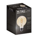 Bombilla LED V-TAC - Globo G95 - Soporte E27 - IP20 - Ámbar - 5W- 300 Lumens - 1800K-extra-5.webp