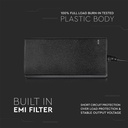 Tiras de luz LED V-TAC - Accesorios - Fuente de alimentación de plástico - IP44 - Negro - 60W-extra-5.webp