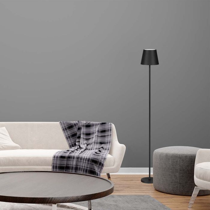 V-TAC Lámpara de Pie Ajustable - IP54 - Cuerpo Blanco - 4W - 300 Lumens - 3000K-extra-1.webp